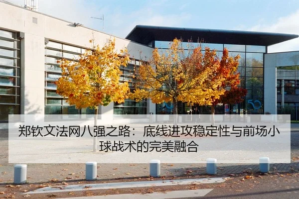 郑钦文法网八强之路：底线进攻稳定性与前场小球战术的完美融合